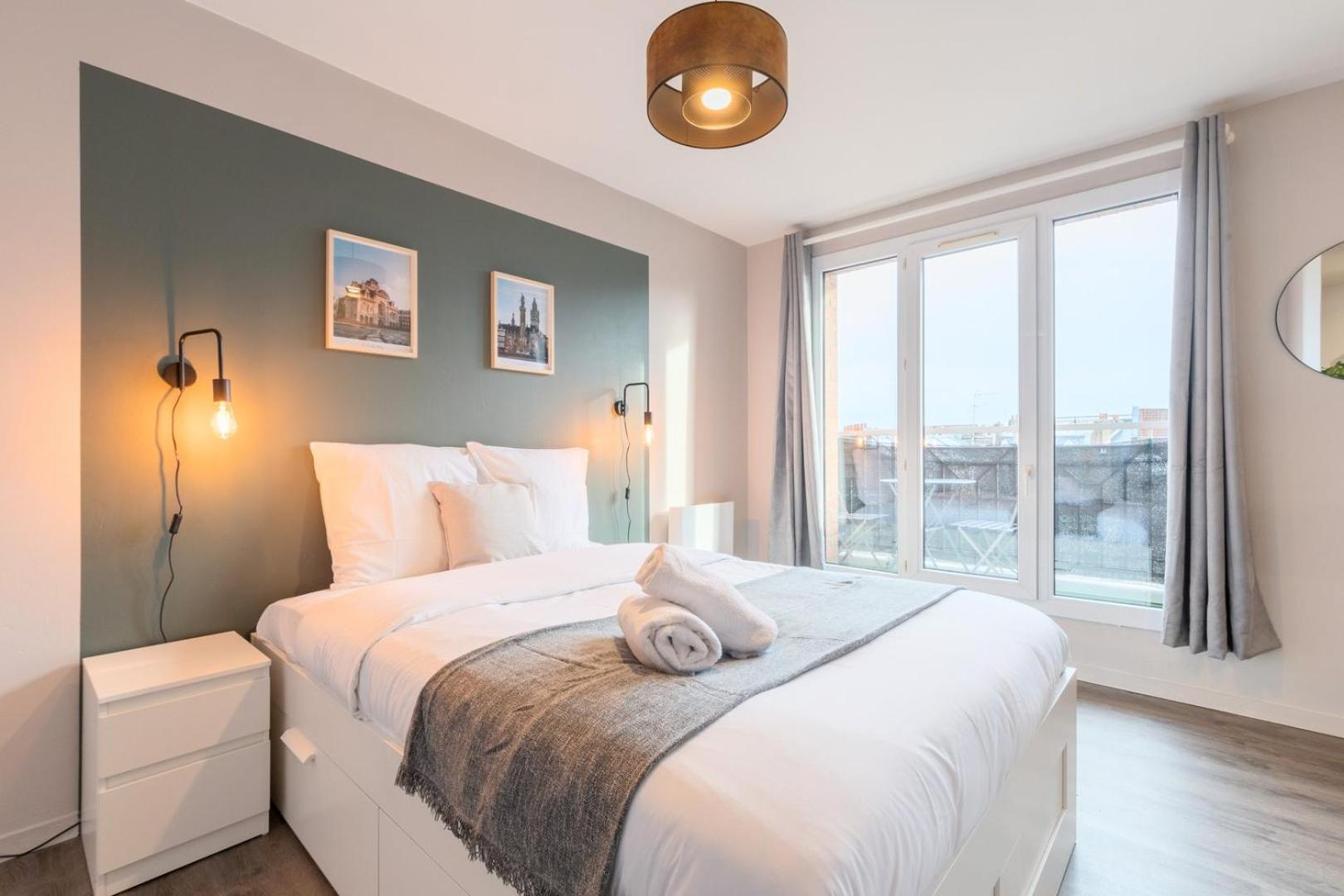 Nice Apartment Lille Balcony + Parking! المظهر الخارجي الصورة